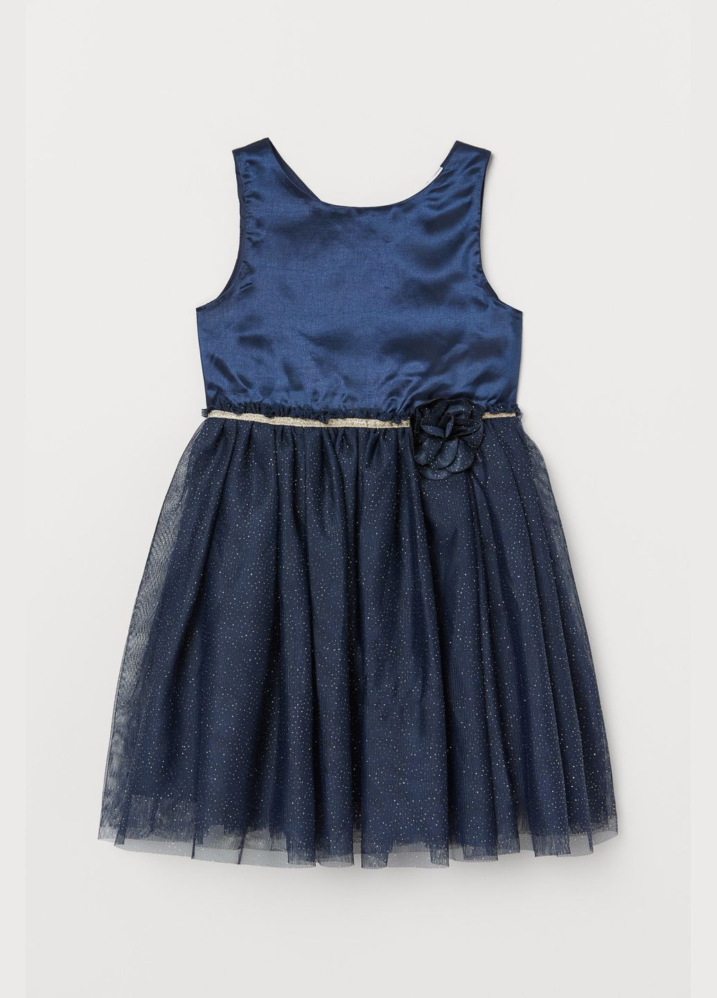 Тёмно-синее платье H&M (335362387)