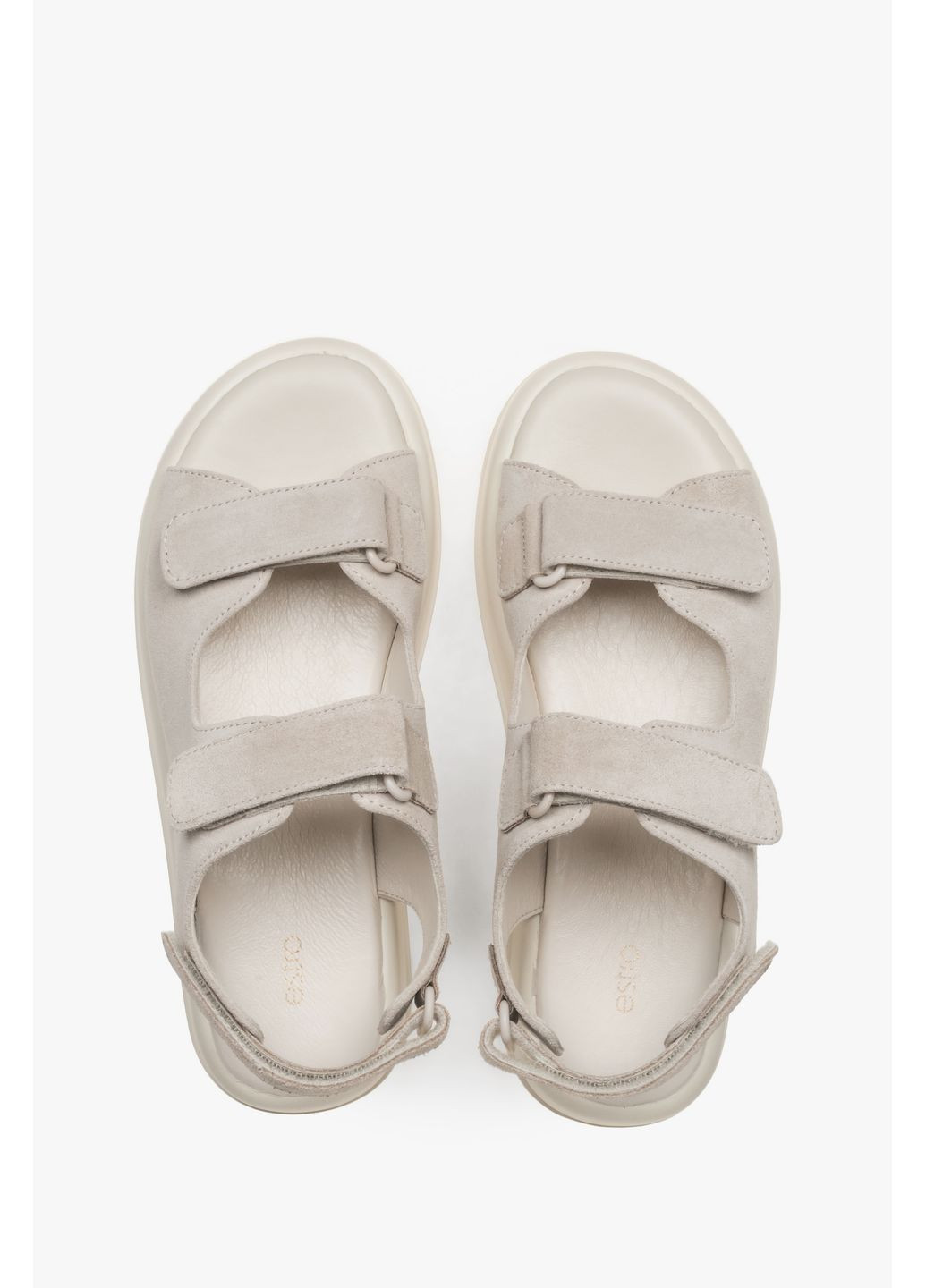 сандалии, цвет молочный Estro