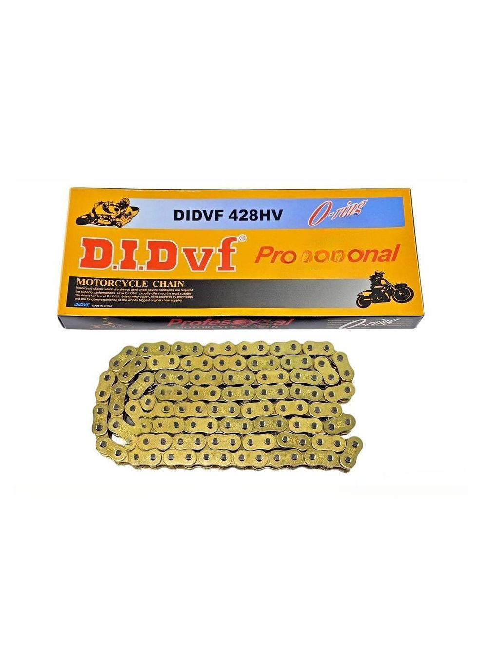 Цепь ходовая Дельта/Альфа/Актив 428-116 DID сальниковая No Brand (369802501)