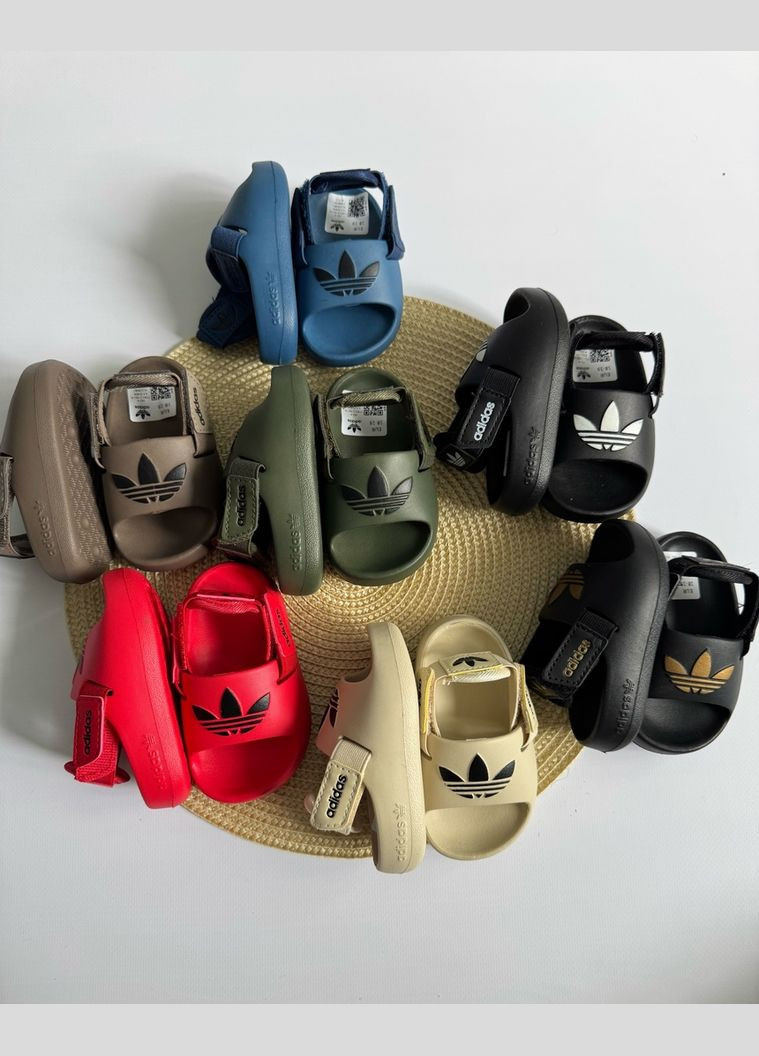 Цветные кроксы на лето цвет красный 10844 No Brand