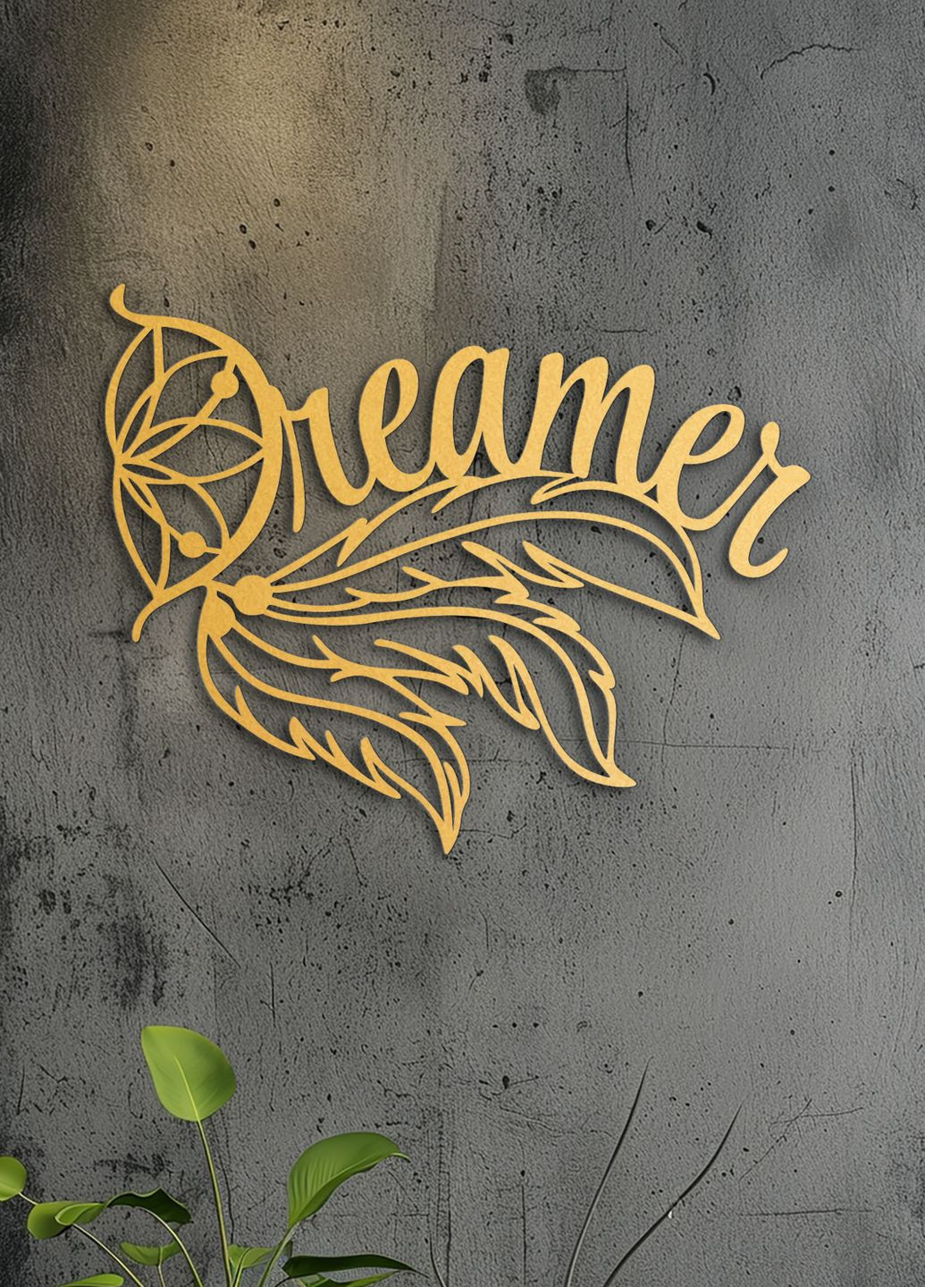 Современная картина на стену в спальню, декоративное панно из дерева "Сон", стиль лофт 40х50 см Woodyard (292114065)