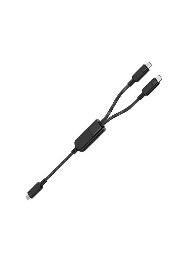 Дата кабель USB 2.0 USB-C 2in1 0.8m + sub 0.4m, 100W, C5-11 (m462959) Acefast USB-C to 2xUSB-C 0.8m 100W (367067849)