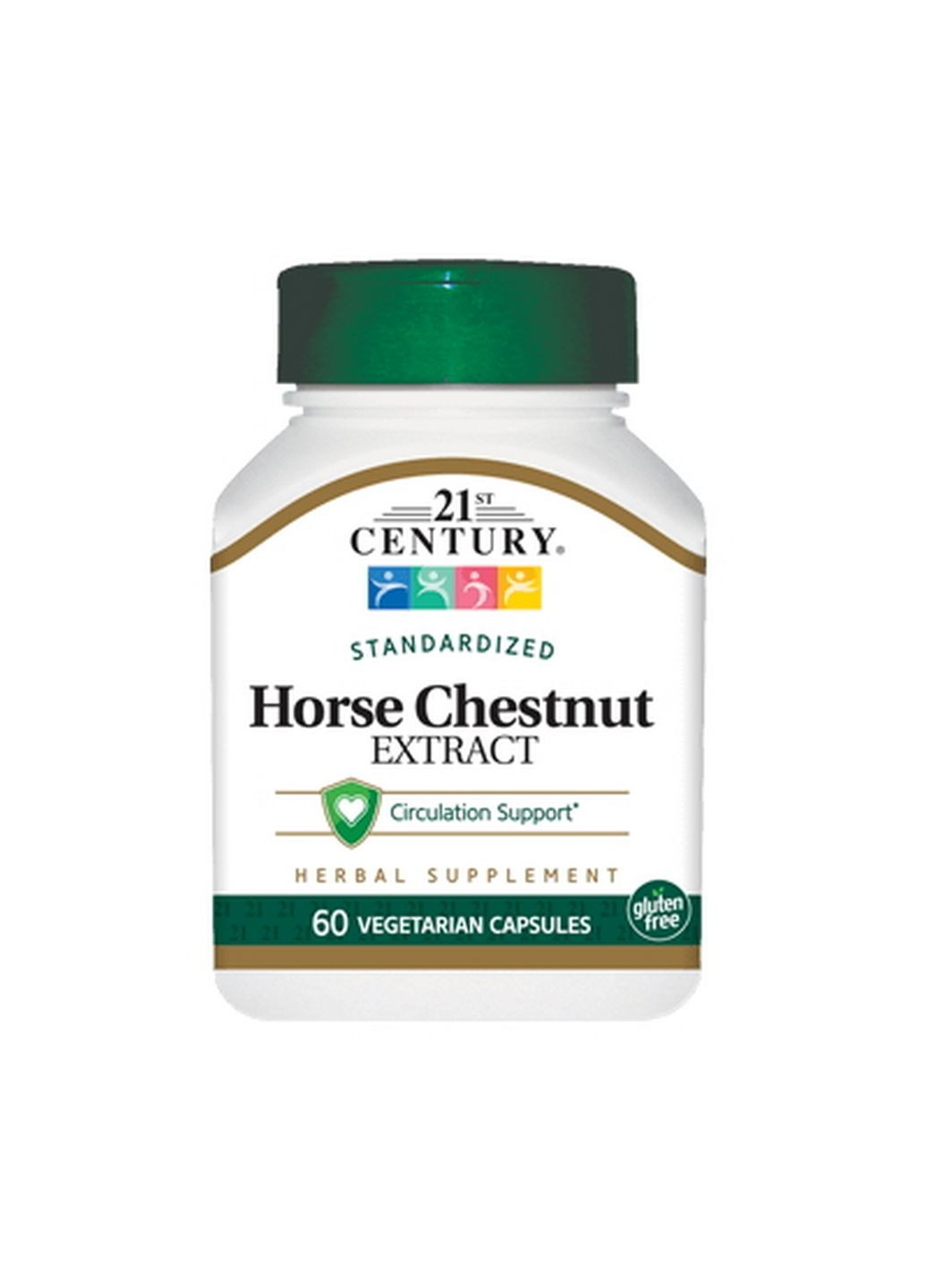 Натуральная добавка Horse Chestnut Extract, 60 вегакапсул 21st Century (293480381)