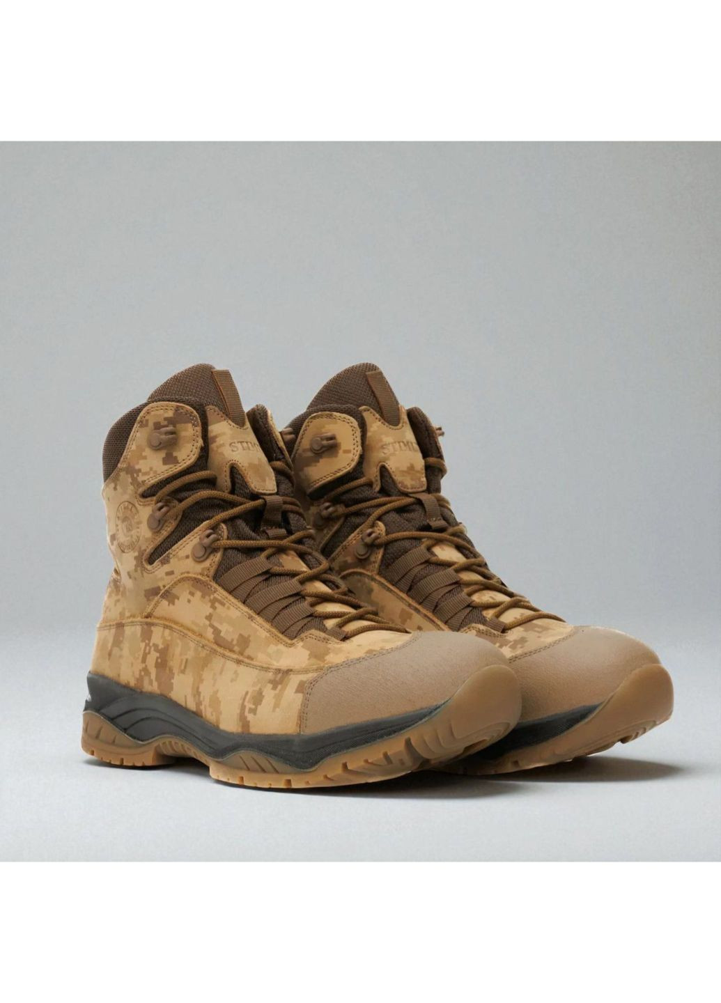 Военные Женские Зимние Берцы из Кожи. 36-46р Койот+Пиксель. Адаптированы к постоянным нагрузкам! STZF-2142 36 No Brand (349513267)