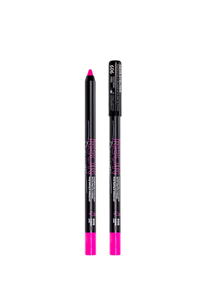 Карандаш для глаз неон Neon eyeliner NP №606 Розовый Parisa Cosmetics (312499194)