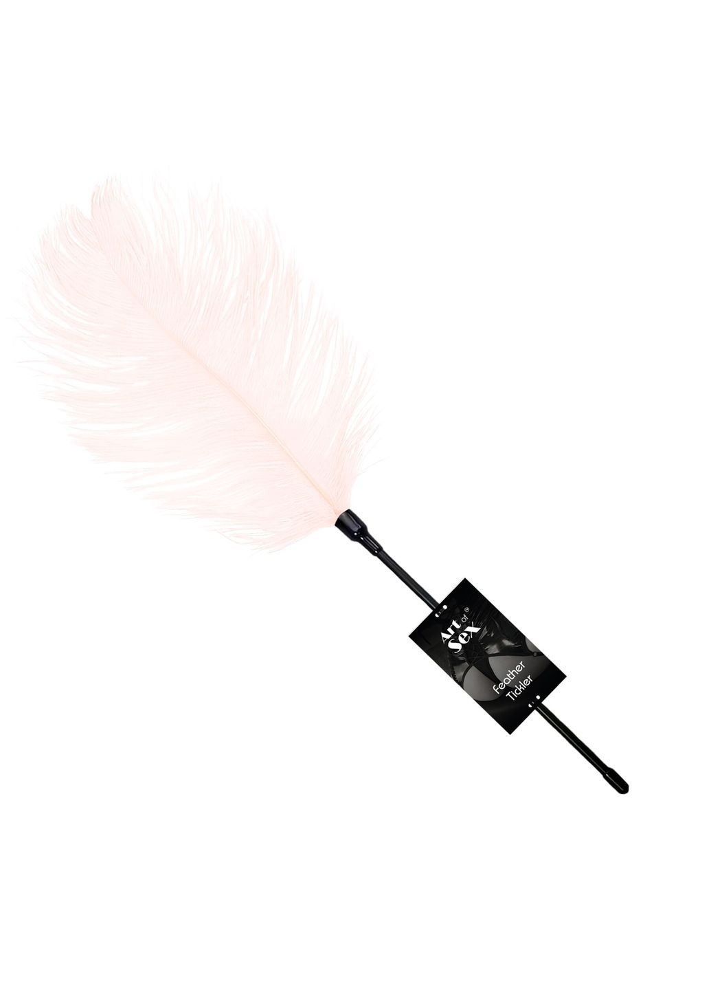 Лоскітка зі страусиним пером – Feather Tickler, світло-рожева Art of Sex (334726430)