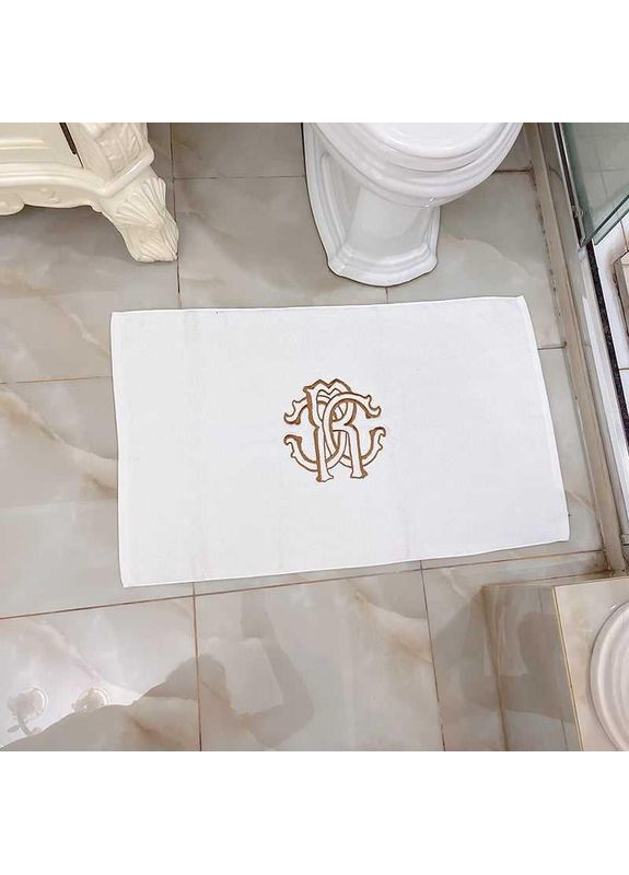 Коврик для ванны 45*75 см, плотность 800 гр/м² Kunmeng белый