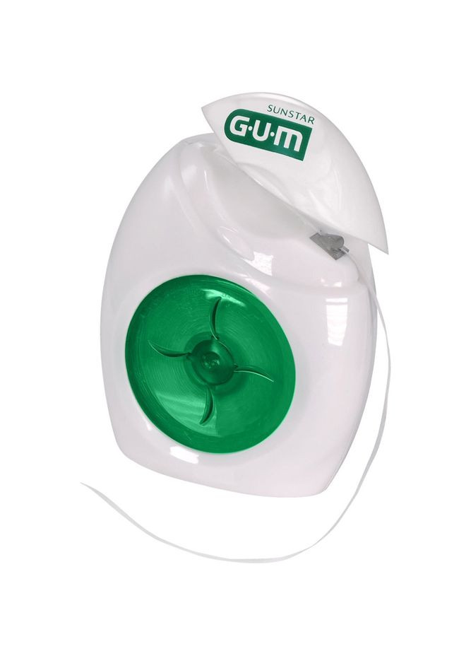 Зубная нить Butlerweave Mint Waxed мятная вощеная, 55 м GUM 1855M2 (342715607)