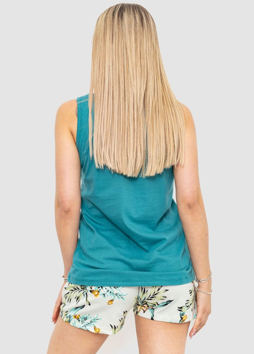 Смарагдова всесезон піжама жіноча Fashion