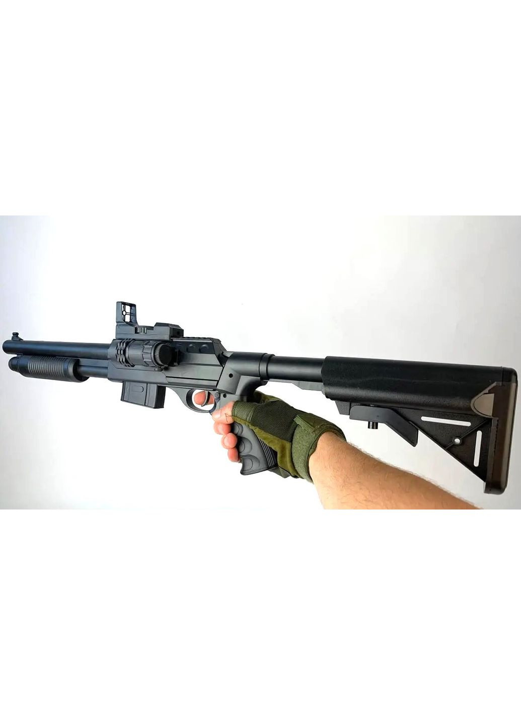 Детская Винтовка Дробовик V0581C-1 прицел и фонарик 6 мм Vigor (360544468)