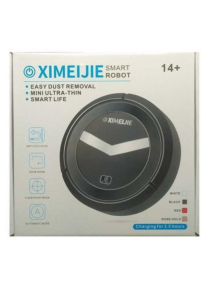 Робот-пылесос Ximei smart robot аккумуляторный 500 Вт (1756375405) No Brand (334117535)