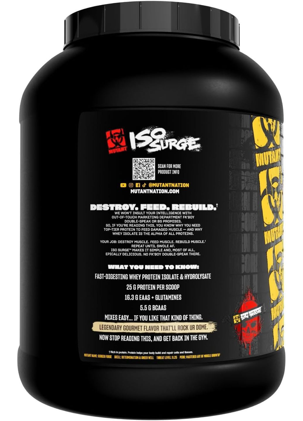 Протеїн Iso Surge 2270 г, Coconut Cream MUTANT (370799203)