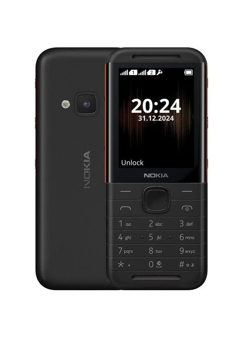 Мобільний телефон Nokia 5310 DS 2024 Black-Red (390666808)