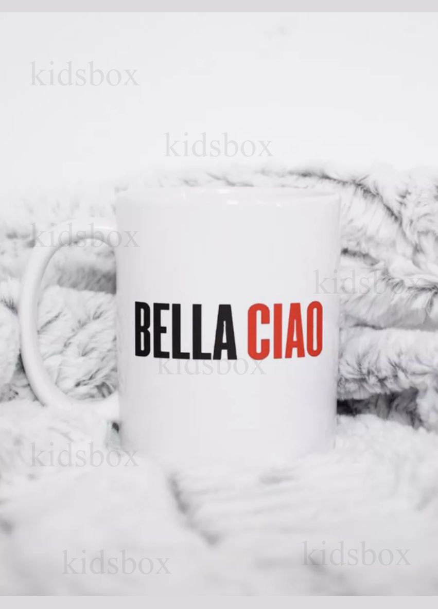 Кружка Паперовий будинок з принтом керамічна чашка Money Heist 330 мл Uk_147 Shantou (317049202)