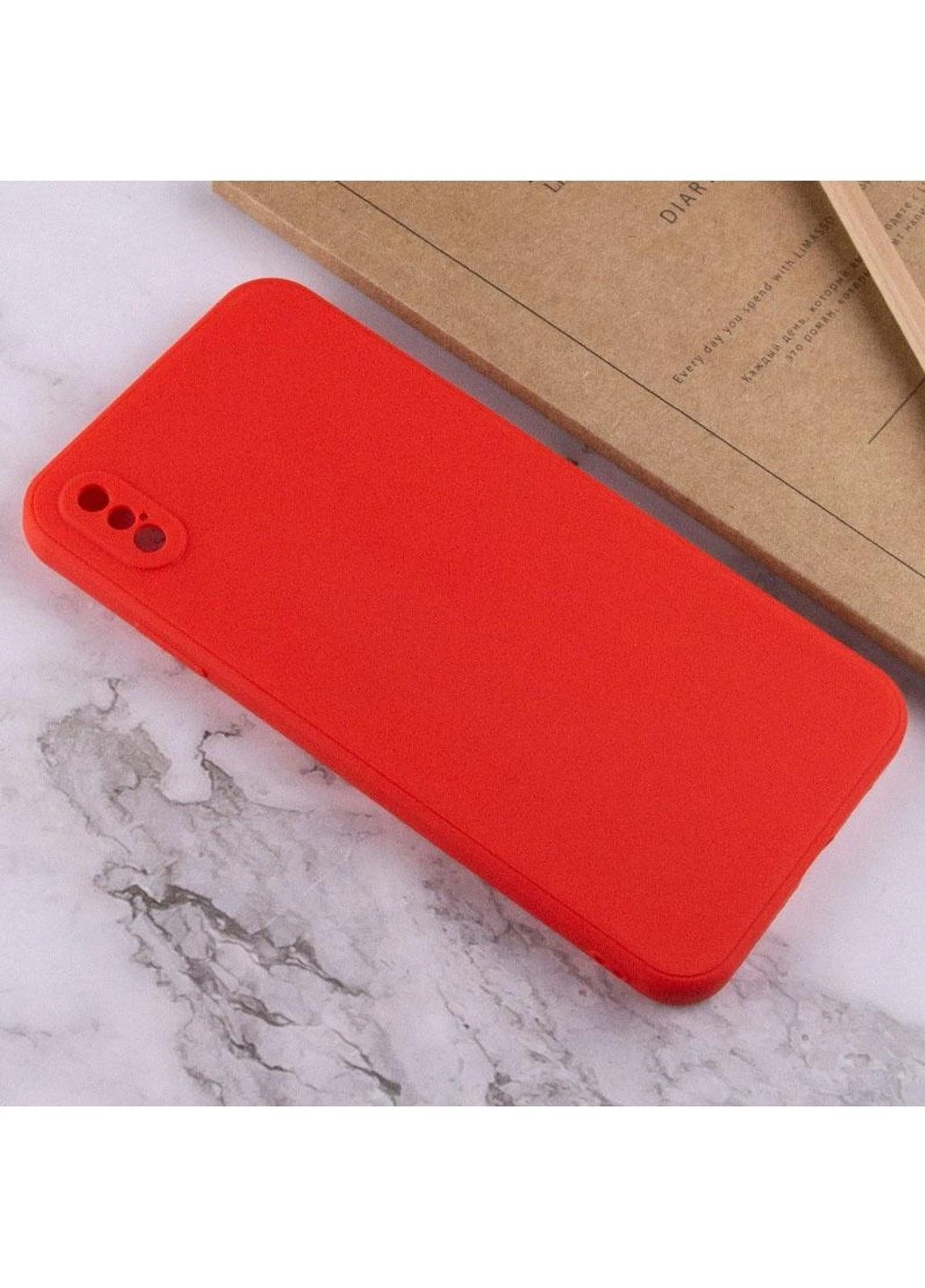 Силиконовый чехол Candy Full Camera для Apple iPhone X / XS (5.8") Epik (390654717)