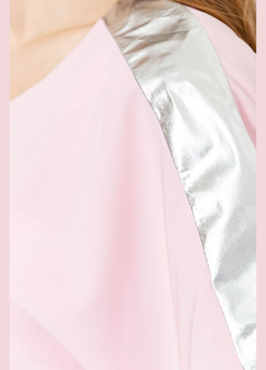 Светло-розовая демисезонная блуза повседневная, цвет светло-сиреневый, Ager