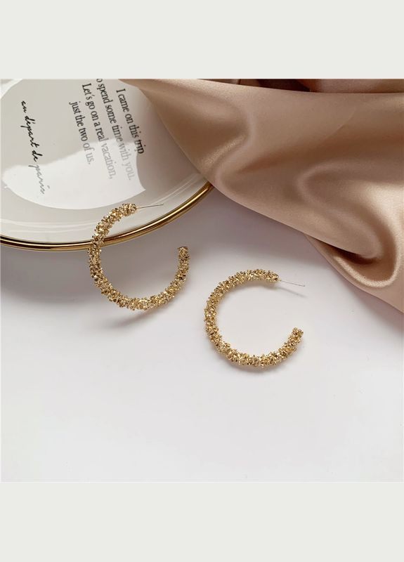 Сережки жіночі Кільця 12077 2 шт Fashion (364106079)