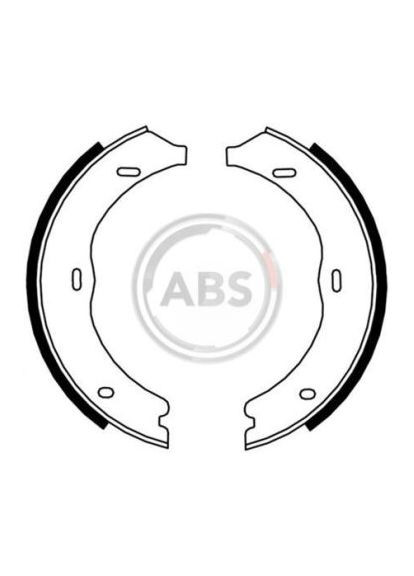Колодка гальм. барабан. MB Viano / Vito задн. (вир-во ABS) A.B.S. (365247809)
