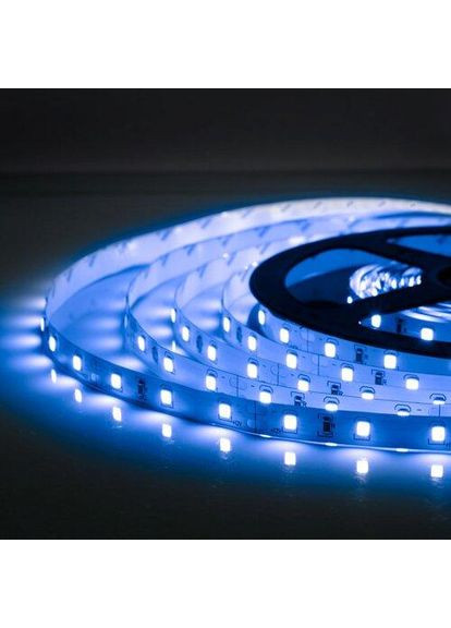 Светодиодная лента OEM ST-12-2835-60-B-20 синяя, негерметичная, 1м BIOM (361066816)