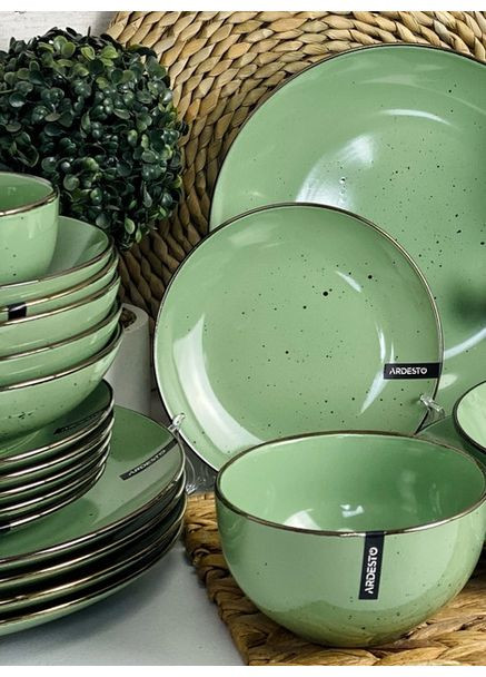Сервиз Bagheria 20 предметов зеленый Pastel green Ardesto (351584797)