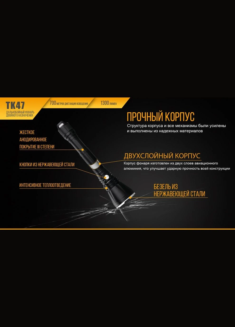 Ліхтар ручний TK47 Fenix (386210719)