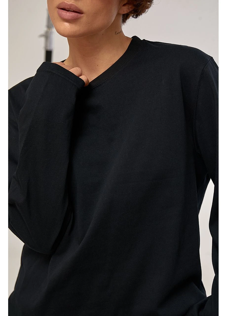 Однотонный свободный костюм из лонга и брюк палаццо, M No Brand (399770472)