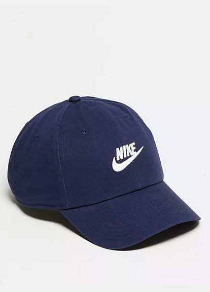 Кепка бейсболка Nike club unstructured futura wash hat cap (282940184)