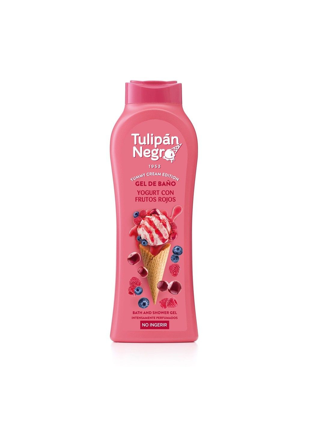 Гель для душа Yummy Cream Ягодный йогурт 650 мл Tulipan Negro (289134885)