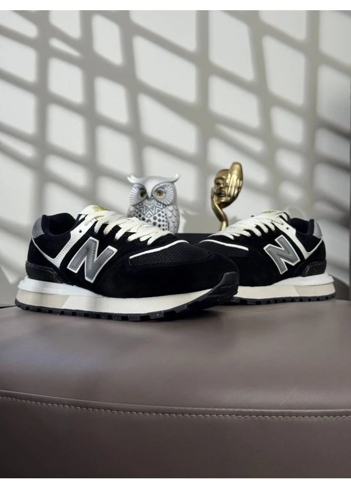 Черно-белые кроссовки legacy black white No Brand 574
