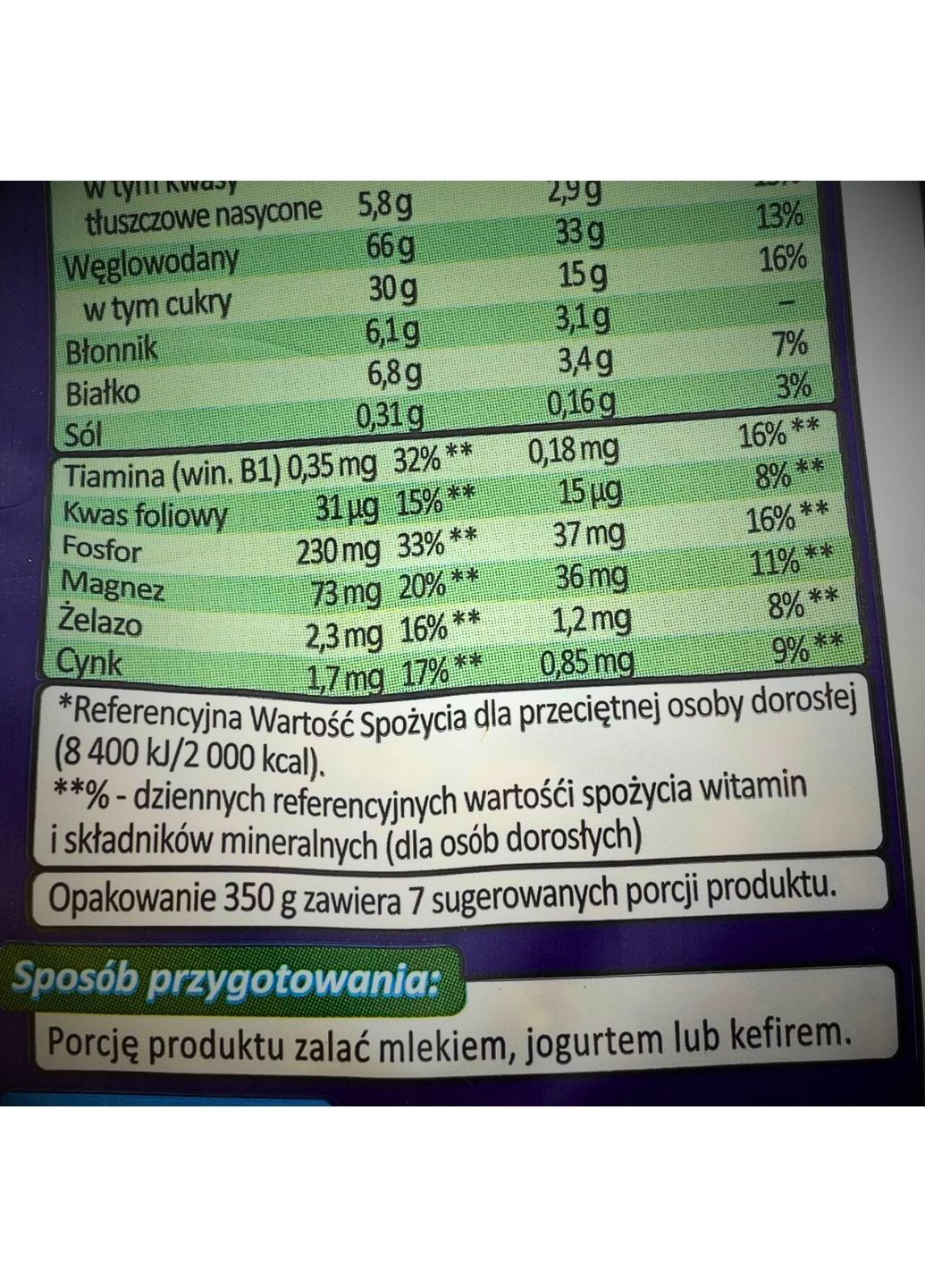 Мюслі Vitadella Crunchy з вівсяних пластівців та сухофруктів: журавлина, чорниця 350 г R-mix (Crunchy-r-mix-cran-blue-350) No Brand — Польща