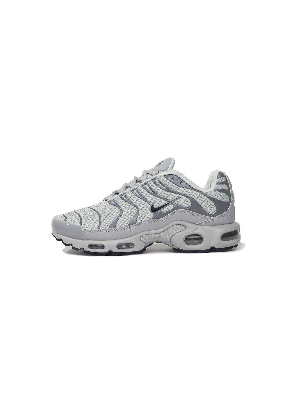 Сірі Осінні кросівки чоловічі nike air max tn plus grey найк аір макс тн плюс No Brand