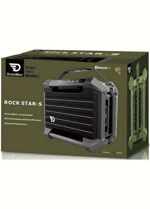 Акустика бездротова ROCK STAR Graphite 80W DreamWave (283022553)