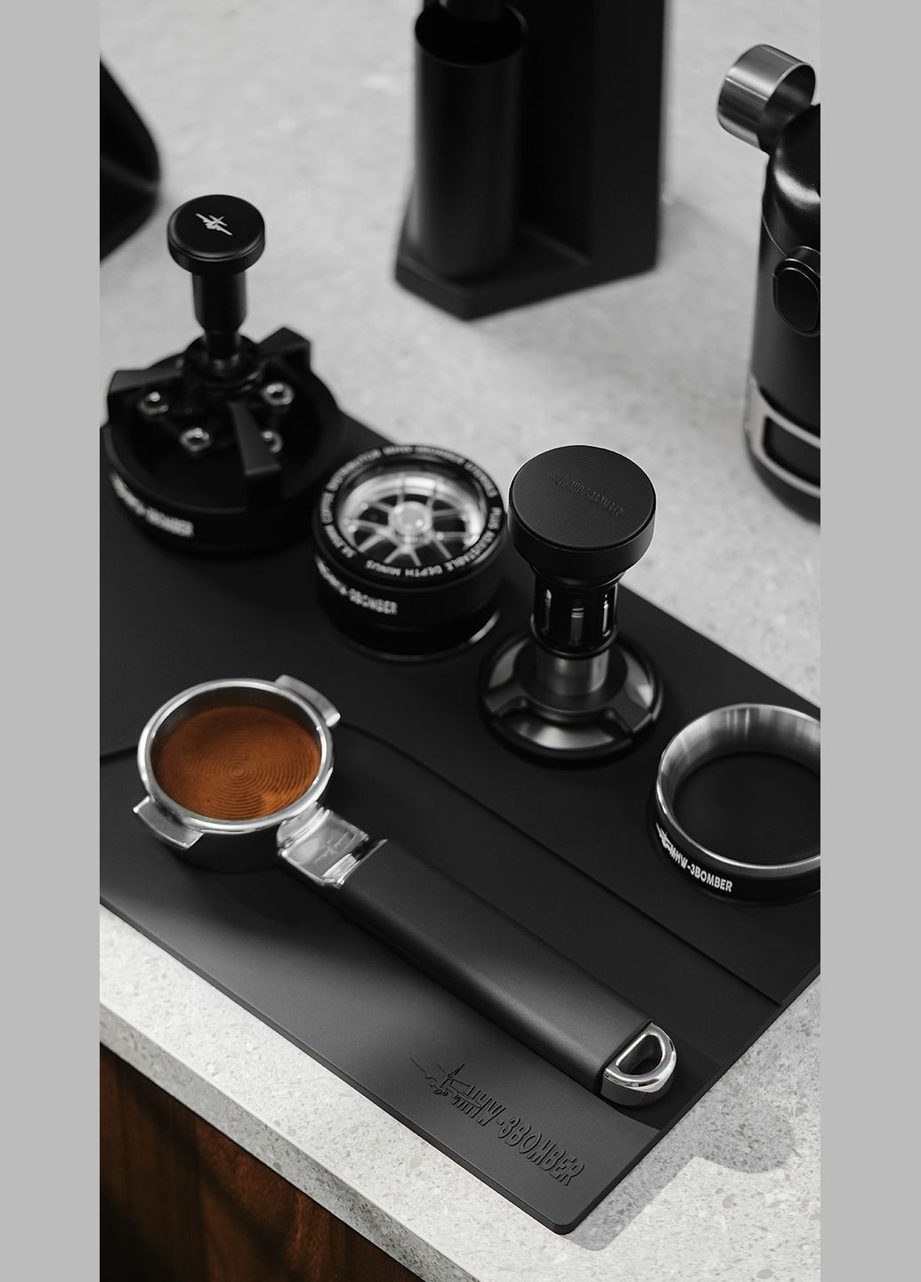 Силиконовая база базовая YU Series Tamping Base 360x225мм Black (SP5538-OS) MHW-3BOMBER (366653337)