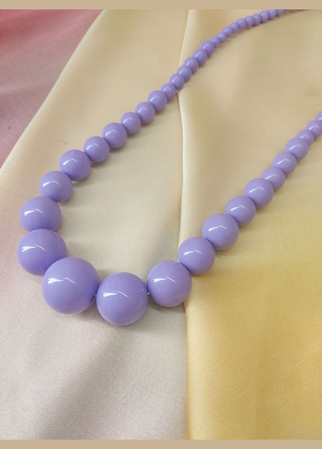 Ожерелье Колье женское акцентное фиолетовое No Brand (337510768)