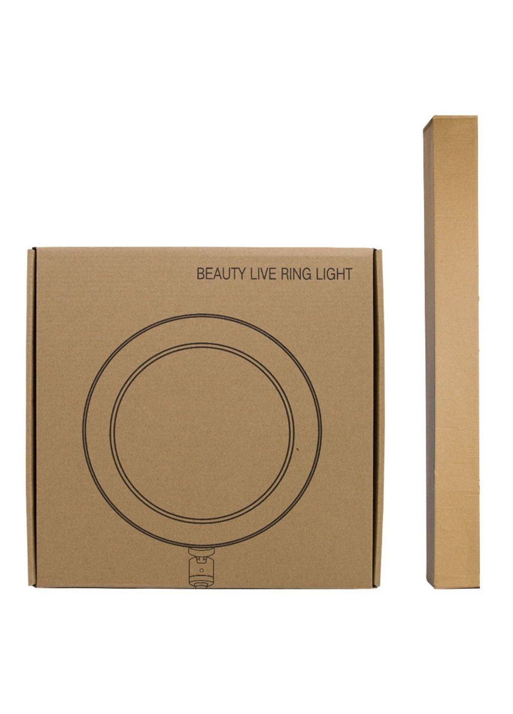 Кольцевая светодиодная LED лампа Flat Ring 10" + tripod 2.1m Epik (291879350)