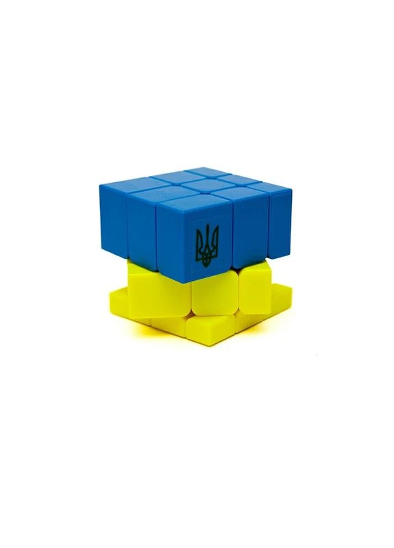 Головоломка Умный кубик SCU333 "Флаг Украины" (Bicolor Bump "Ukraine") Smart Cube (396675574)