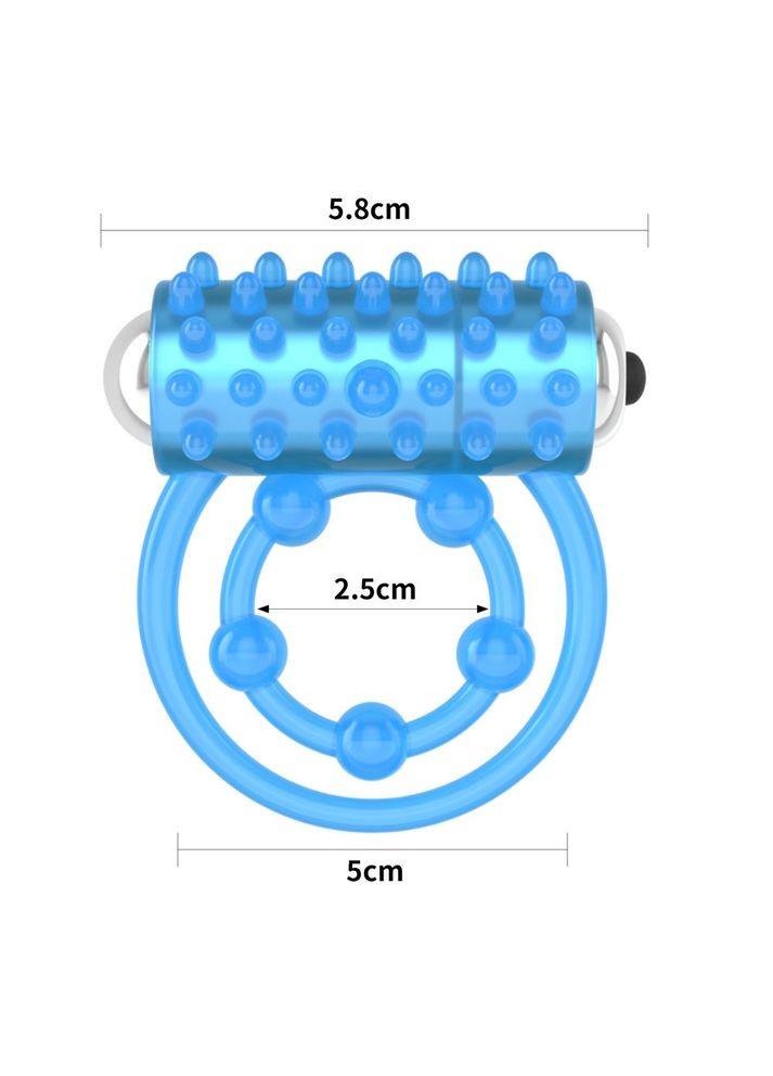 Віброкільце подвійне на член Lumino Play "vibrating penis ring" (світяться у темряві) Lovetoy (301417076)