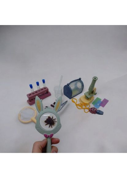 Набір дослідів для дітей MIC з мікроскопом та лупою для вивчення комах та природи. ProDobro (367090821)