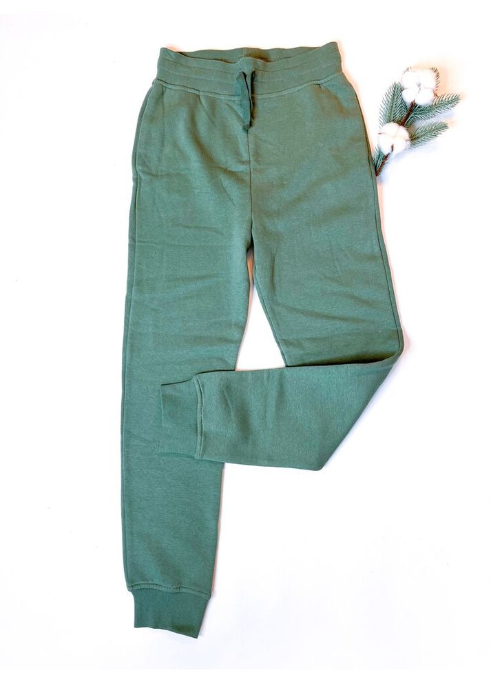 Зеленые брюки H&M