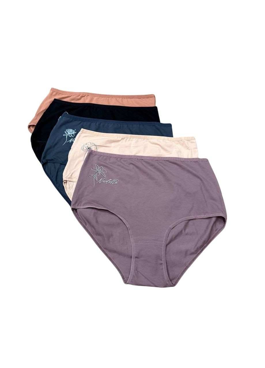 Трусы женские хлопковые 156-162 см 10533 (5 шт/уп) Nicoletta (322820144)