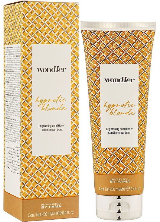 Кондиционер для блестящего блонда Wondher Hypnotic Blonde Brightening Conditioner 250ml (984752-139560) Professional By Fama (368605324)