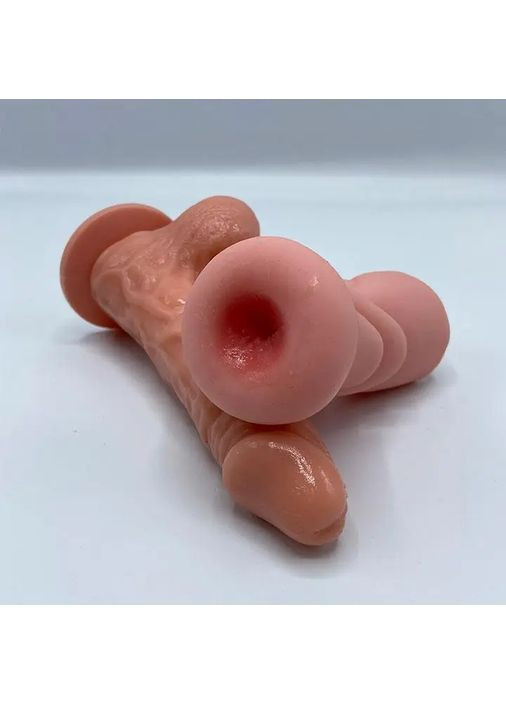 Мастурбатор Gelugee Анус 11.5*4 см бежевий No Brand (367624473)