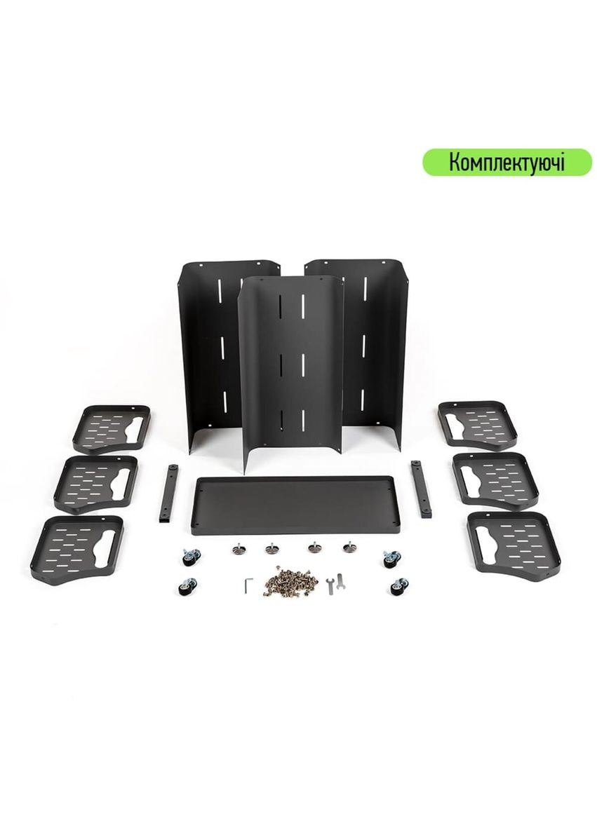 Стеллаж универсальный для хранения трехъярусный 60х30х77см SW-00002259 Sticker Wall (315024020)