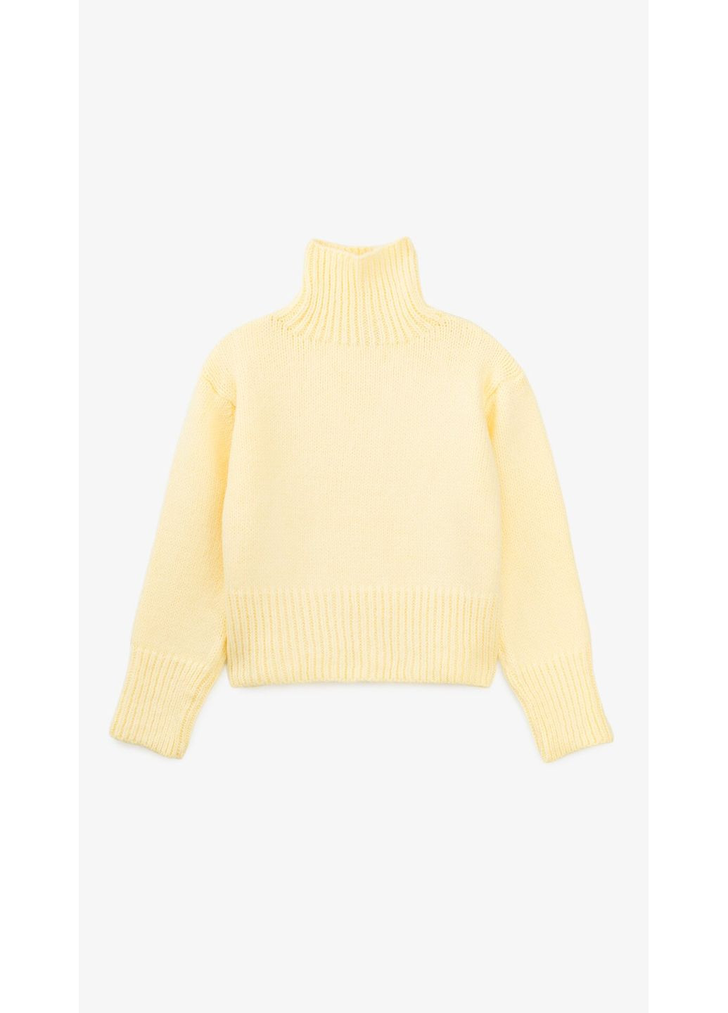 Желтый зимний джемпер однотонный женский 3035 желтый shop (2000999319969) Park Karon