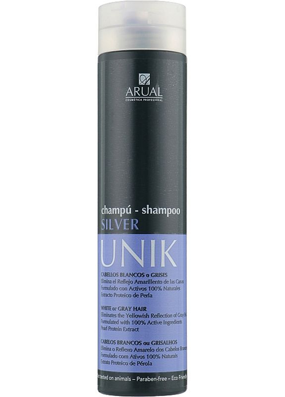 Шампунь для светлых и седых волос Unik Silver, 250 мл ARUAL (352186247)