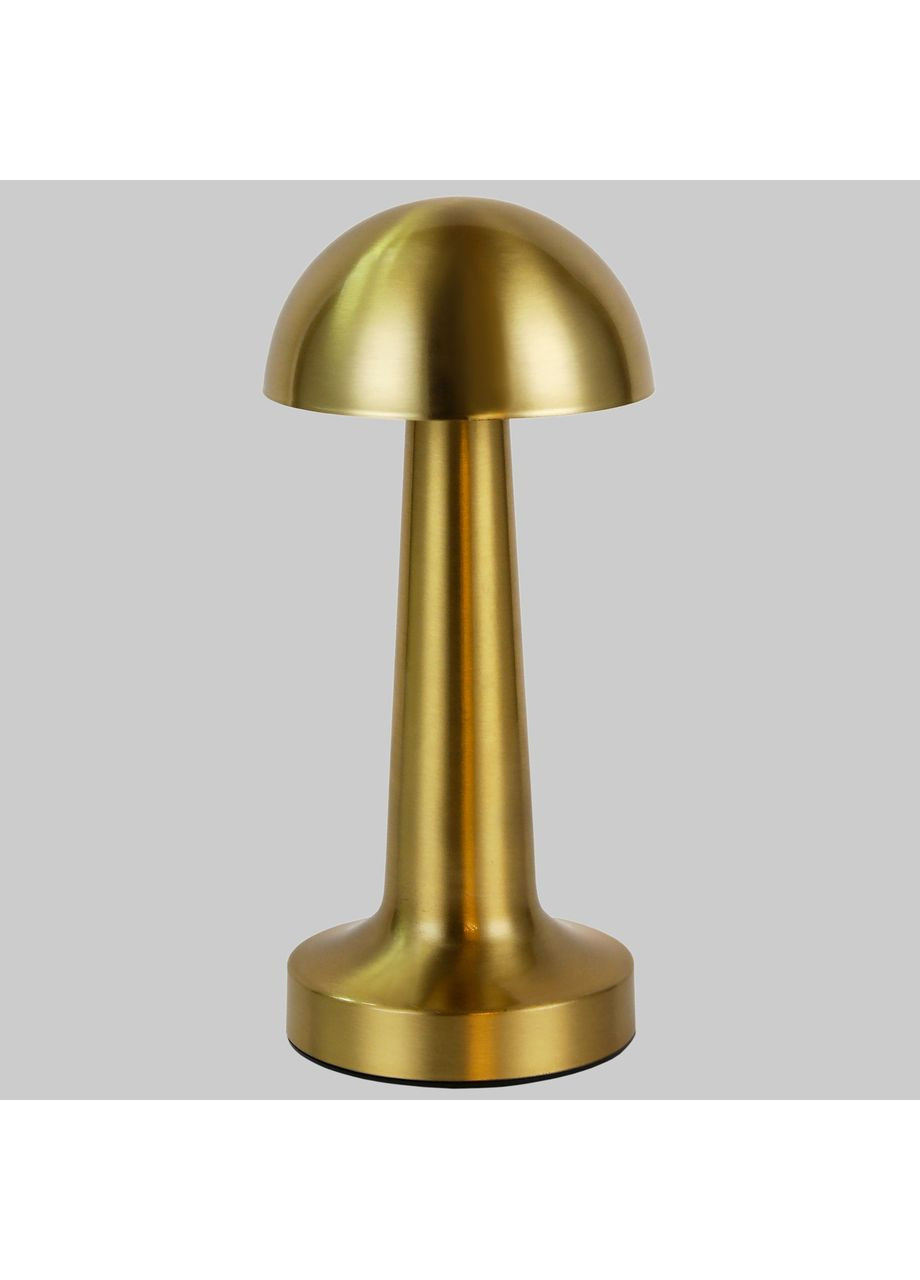 Настільна бронзова лампа "Грибочок" для бара/кафе/ресторана (795-LTA11 GOLD) No Brand (370071744)