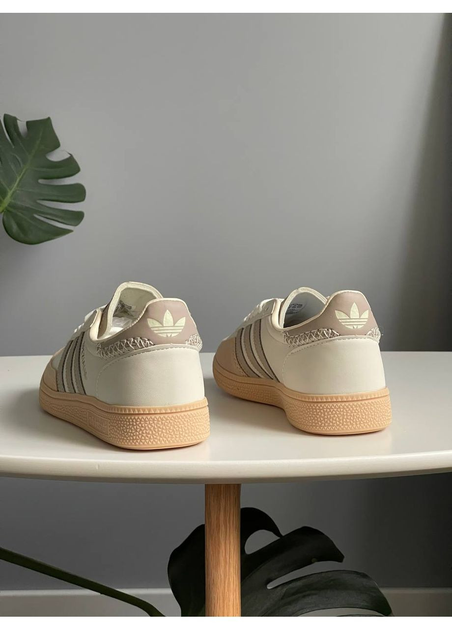 Кроссовки женские и мужские Adidas Spezial Beige | Адидас Спешел бежевые No Brand бежевые демисезоны (361668019)