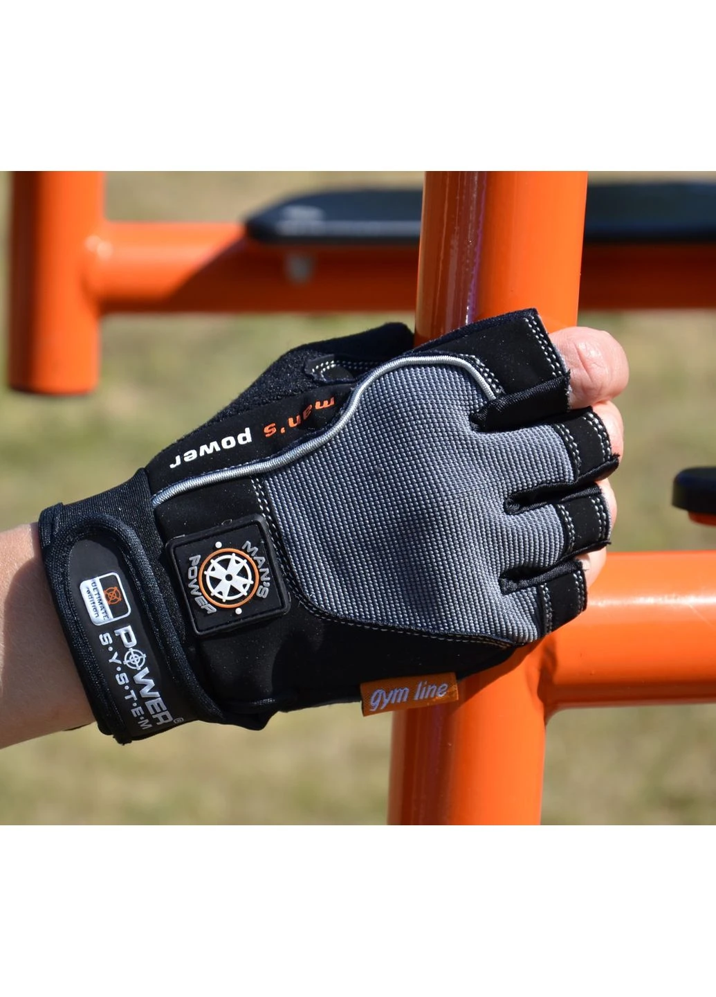 Рукавички для фітнесу PS-2580 Man’s Power Black/Grey Power System (399251624)