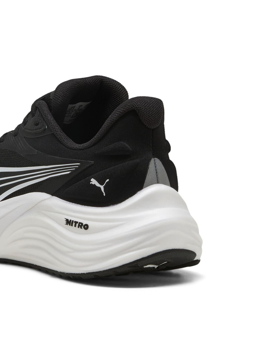 Черные всесезонные кроссовки electrify nitro™ 4 running shoes youth Puma
