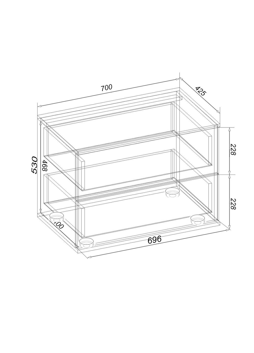 Тумба-комод у вітальню Ketrin К-12 Континент (314935831)
